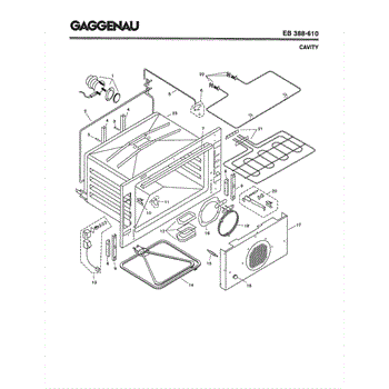 Parts For Gaggenau Eb388 610 Cavity Parts Appliancepartspros Com