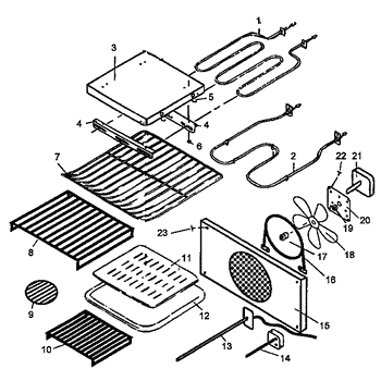 Parts For Modern Maid Fdc2902ww P1132325n W Oven Accessories