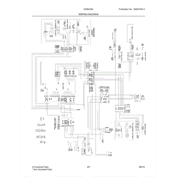 Parts For Electrolux E23bc68jps0 Wiring Diagram Parts Appliancepartspros Com