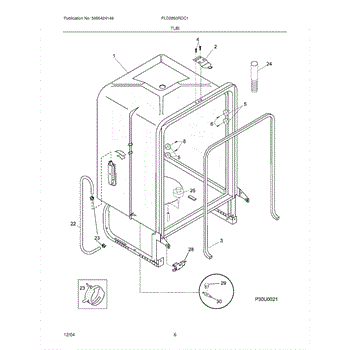 frigidaire dishwasher model ffbd2406nw0a manual