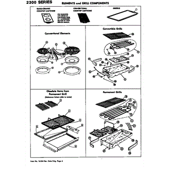 Parts For Jenn Air 2300 Counter Top Grill Range Parts