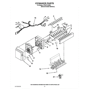 35 Kitchenaid Ice Maker Parts Diagram - Wiring Diagram Database