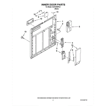 Whirlpool du810swpu4 hot sale