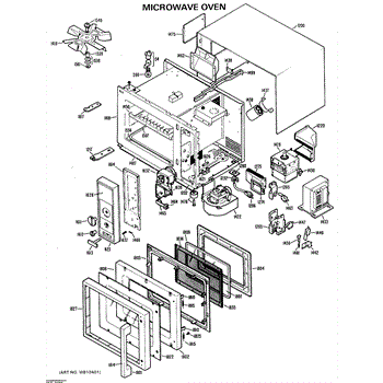 Parts For Ge Je62001 Microwave Oven Liancepartspros Parts For Ge Je62001 Microwave Oven