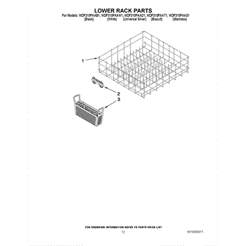 whirlpool wdf310paas1