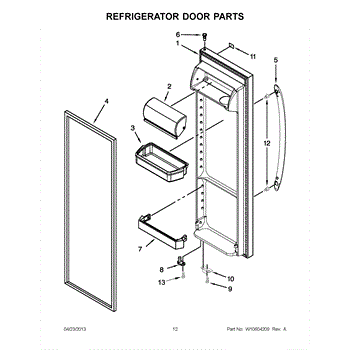 wrs325fdam02 parts