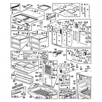 samsung rf267aers control panel