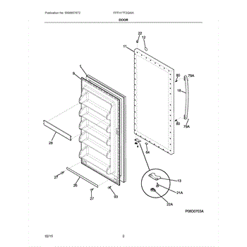 electrolux fffh17f2qwa