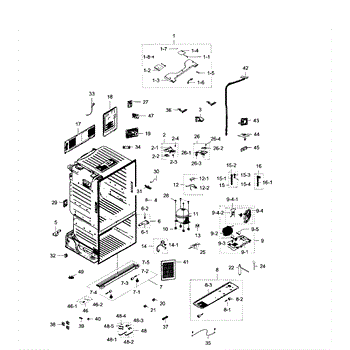 Samsung RF28HDEDBSR/AA Refrigerator Parts– Samsung Parts USA