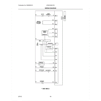 Parts for Frigidaire LFBD2409LF3C: Wiring Diagram Parts -  AppliancePartsPros.com  Frigidaire Dishwasher Wiring Diagram    Appliance Parts Pros