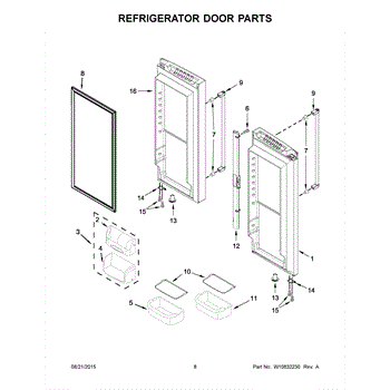 KitchenAid Refrigerator KRFC300ESS01 - OEM Parts & Repair Help 