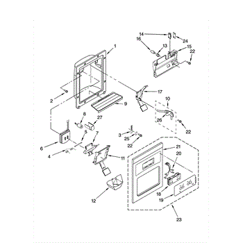 kenmore coldspot refrigerator parts