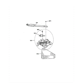 Parts For Kenmore 911 95402000 91195402000 911 95402000 Door