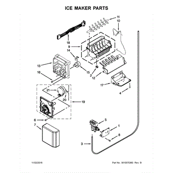 kitchen aid mixer watts