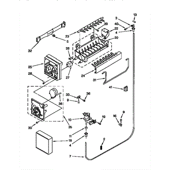 kenmore model 106 ice maker parts