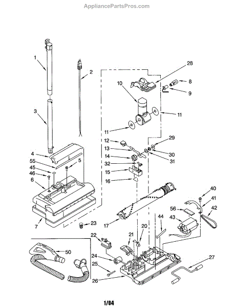 Kenmore Model Parts Diagram