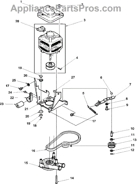 amana washer diagram parts for amana lwa50aw plwa50aw motor belt and amana washer diagram parts for amana lwa50aw plwa50aw motor belt and