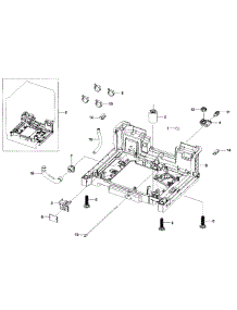 Parts for Samsung DW80H9950US/AA-0000 / Dishwasher - AppliancePartsPros.com