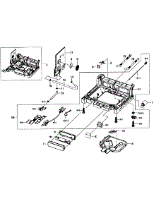 Parts for Samsung DW80F800UWS/AA-0000 / Dishwasher - AppliancePartsPros.com