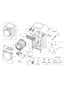 Parts for Samsung DV42H5200EF/A3-0000 / Dryer ...