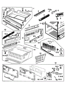 Parts for Samsung RF263BEAESR/AA-0000 / Refrigerator