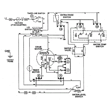 Maytag Washer Wiring Diagram / Maytag Washer Repair How To Replace The ...