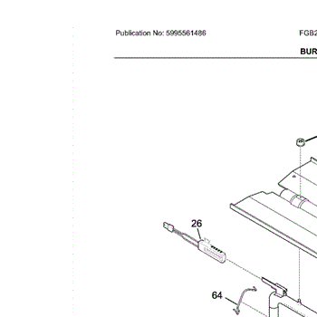 Parts For Frigidaire Fgb24t3ebf Burner Parts Appliancepartspros Com