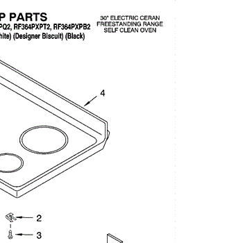 Parts For Whirlpool Rf364pxpt2 Cooktop Parts Appliancepartspros Com