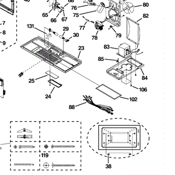 Parts For Ge Jvm1850sm4ss Microwave Liancepartspros