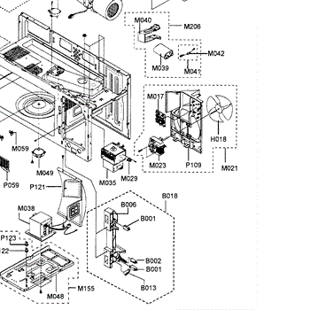 Parts For Samsung Smh9187st Xaa Cabinet Liancepartspros