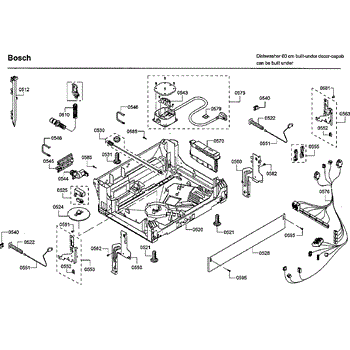 Parts for Bosch SHEM63W55N 01 Base Parts AppliancePartsPros