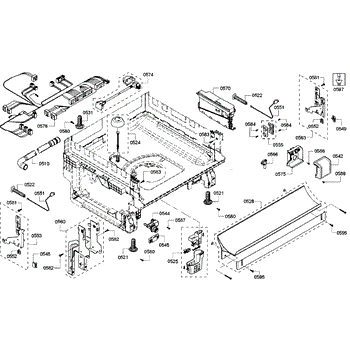 Parts for Bosch SHX5AVF5UC 22 Base Parts AppliancePartsPros