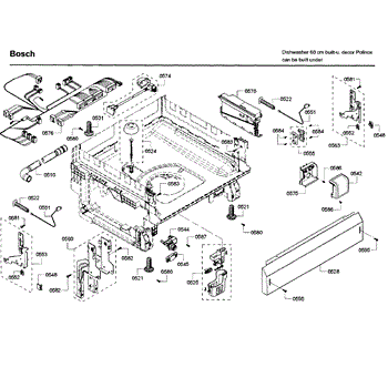 Parts for Bosch SHE3AR72UC 22 Base Parts AppliancePartsPros