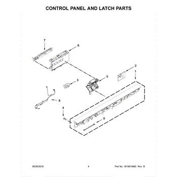 Kitchenaid best sale control panel