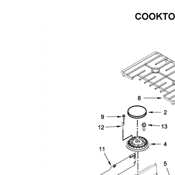 Parts For Maytag Mgr8700dh0 Cooktop Parts Appliancepartspros Com