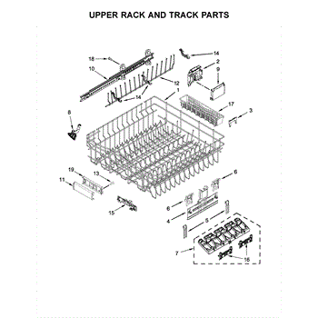 Kitchenaid clearance upper rack