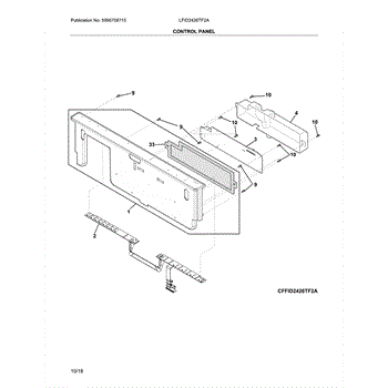 Frigidaire hot sale dishwasher lfid2426tf2a