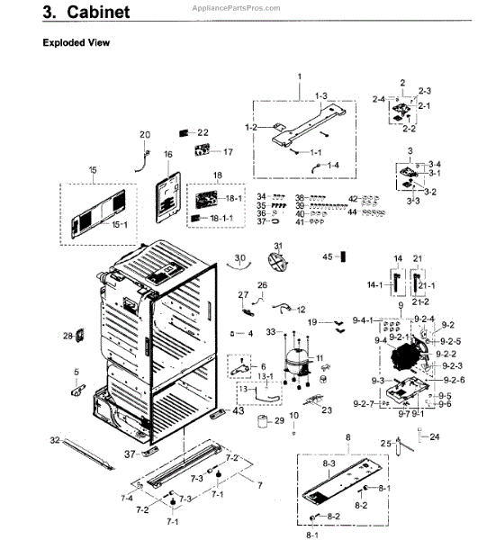 Parts for Samsung RF26J7500SR/AA01 Parts