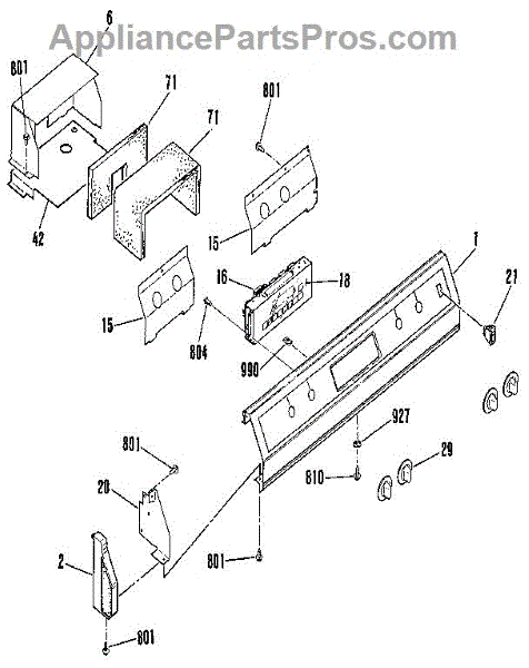 Parts For Kenmore 911 3542090 9113542090 911 3542090 Control Parts