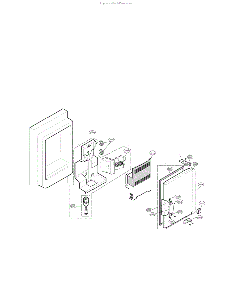 Parts for LG LFX25960ST/00: Ice Bank Parts - AppliancePartsPros.com