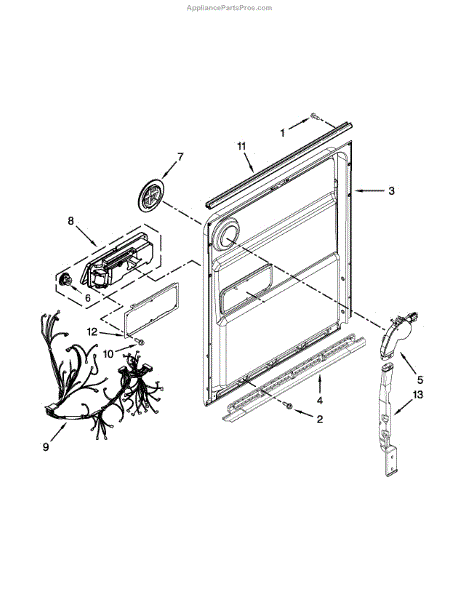 Parts for Kenmore 665.12793K312 (66512793K312, 665 12793K312): Inner ...