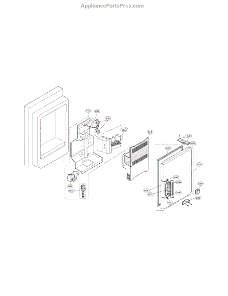 Parts for LG LFX25975ST/01: Ice Bank Parts - AppliancePartsPros.com