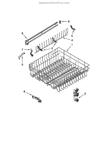 Parts for Kenmore 665.13933K015 (66513933K015, 665 13933K015): Upper ...