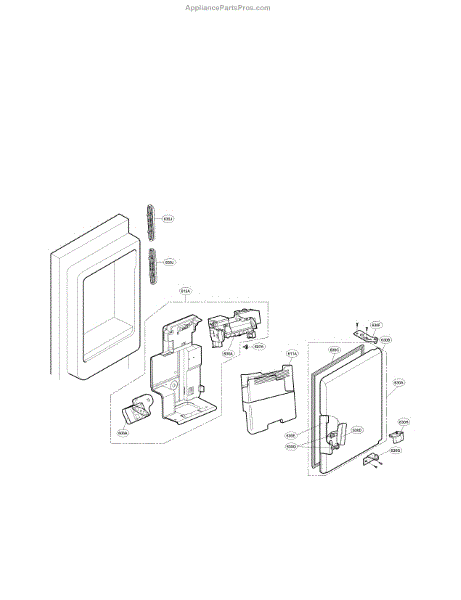 Parts for LG LMXS27626D/01: Ice Maker Parts - AppliancePartsPros.com