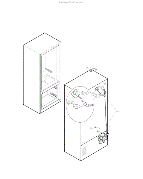 Parts for LG LMXS27626S/00: Tub and Valve Parts - AppliancePartsPros.com