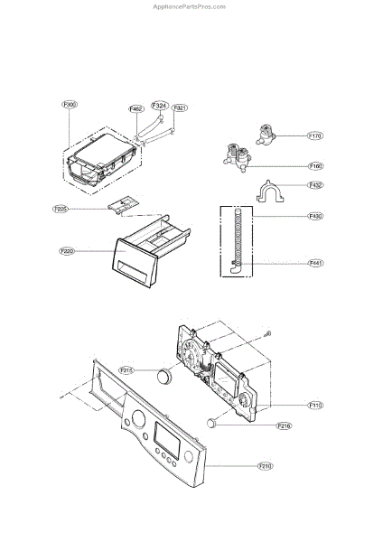 Parts for LG WM1377HW: Drum and Tub Parts - AppliancePartsPros.com