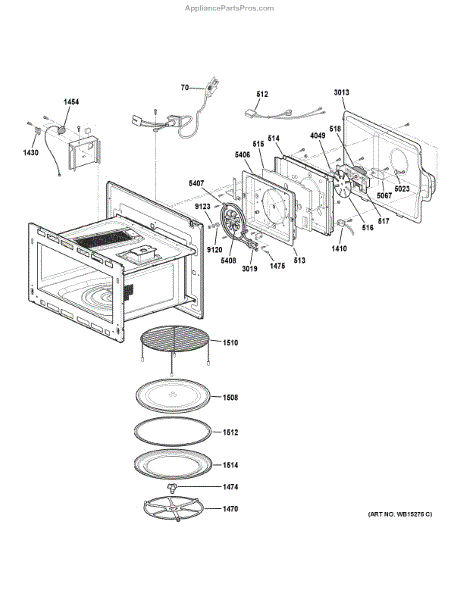 Parts for GE PSB9120SF5SS: Interior Parts - AppliancePartsPros.com