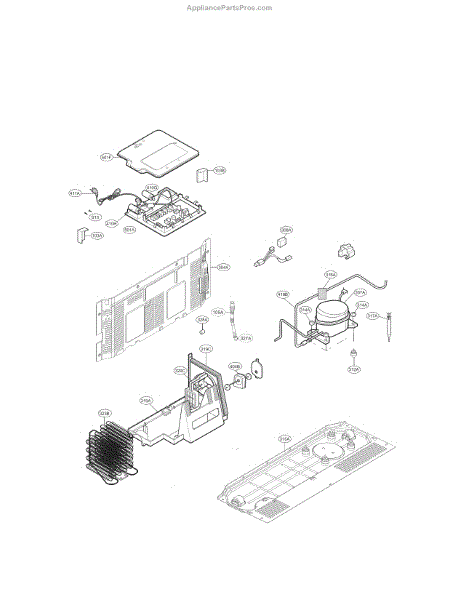 Parts for Kenmore 795.51823410 (79551823410, 795 51823410): Mechanical ...