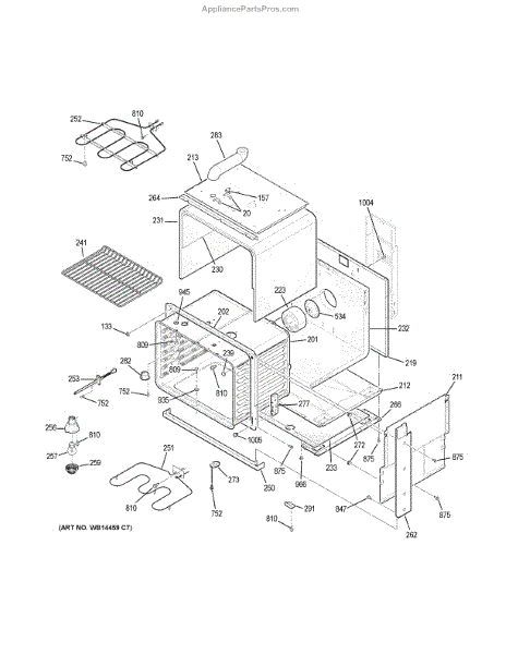 Parts for GE JDS28DF2WW: Body Parts - AppliancePartsPros.com