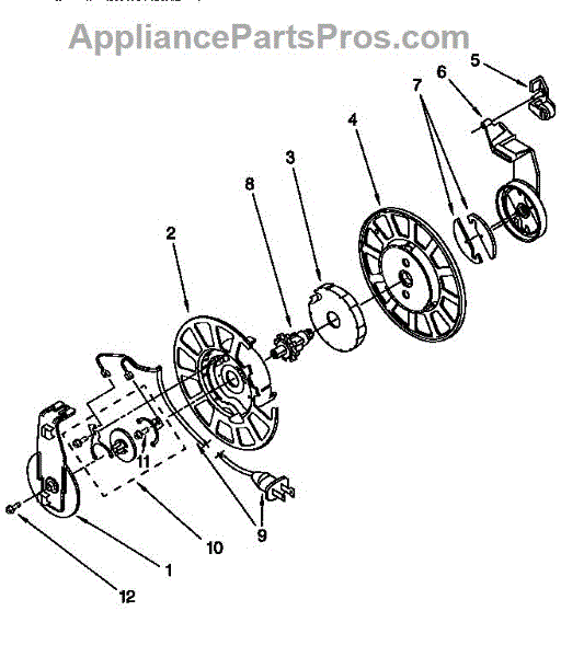 Parts for Kenmore 116.2461290 (1162461290, 116 2461290) Power Cord